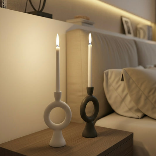 Candora - Geometric Ring Candle Holder