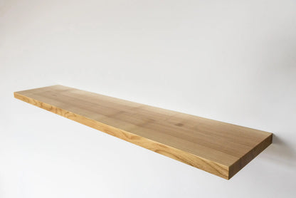 Ash Floating Shelf | Custom Wood Wall Shelf