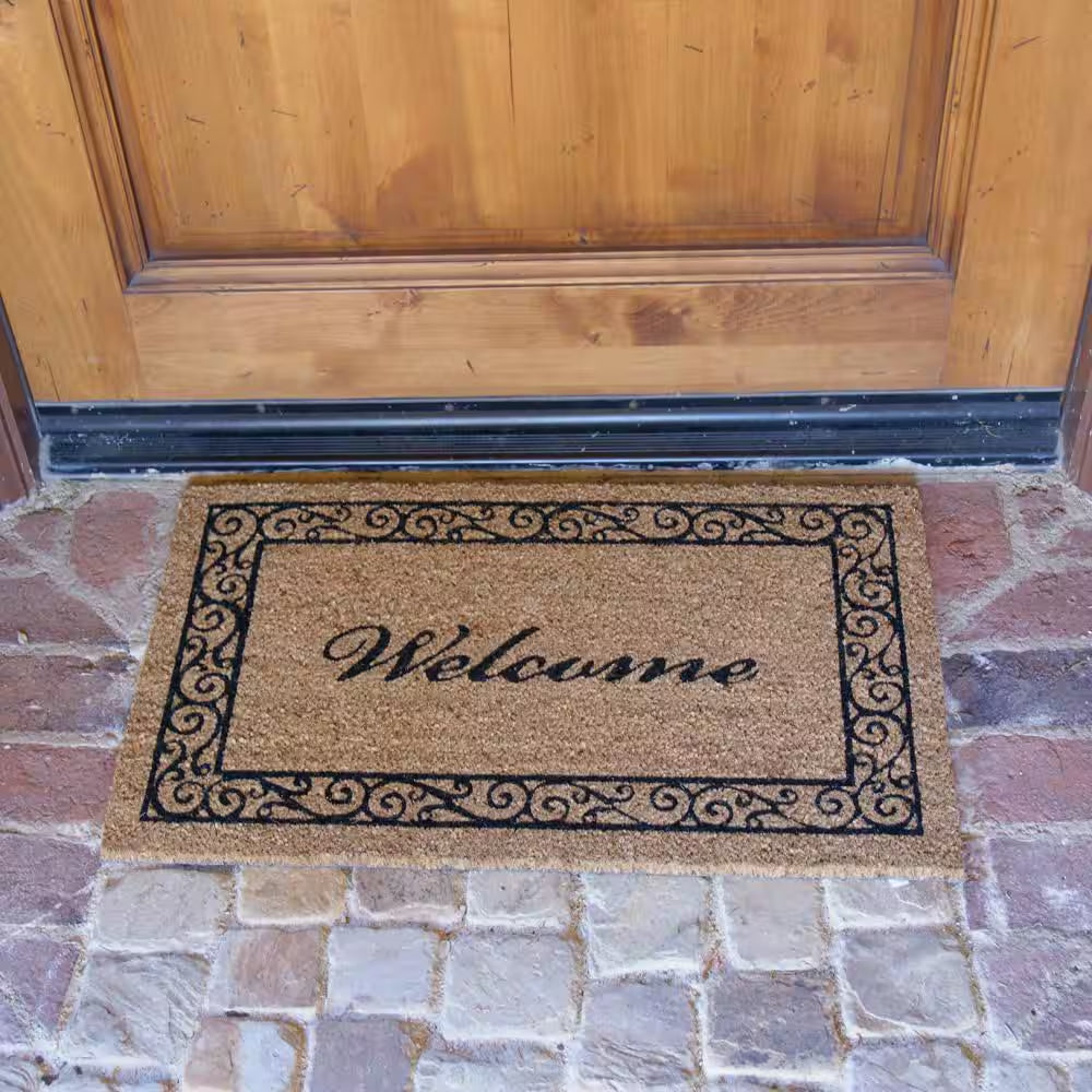 Estate Style 18 In. X 30 In. Welcome Door Mat