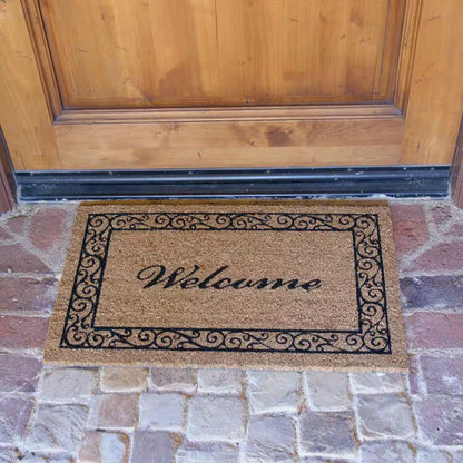 Estate Style 18 In. X 30 In. Welcome Door Mat