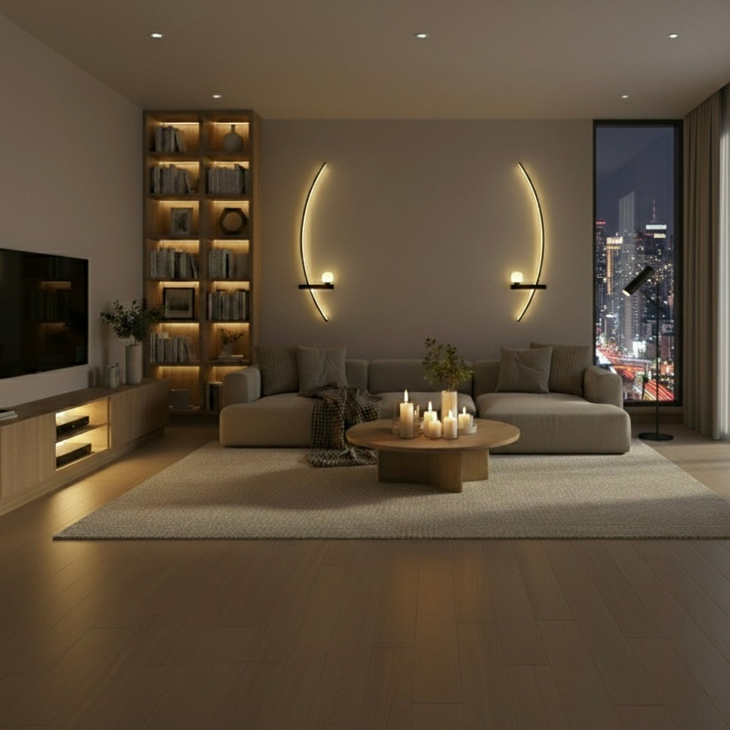 Modern LED Wall Lamp - Minimalist Design | Lumora