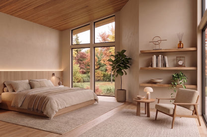 Furnora - Ash Wood Custom Floating Shelf