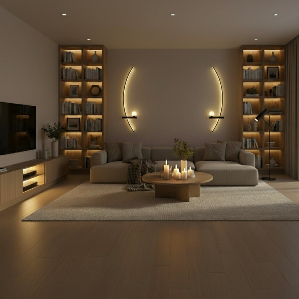 Modern LED Wall Lamp - Minimalist Design | Lumora