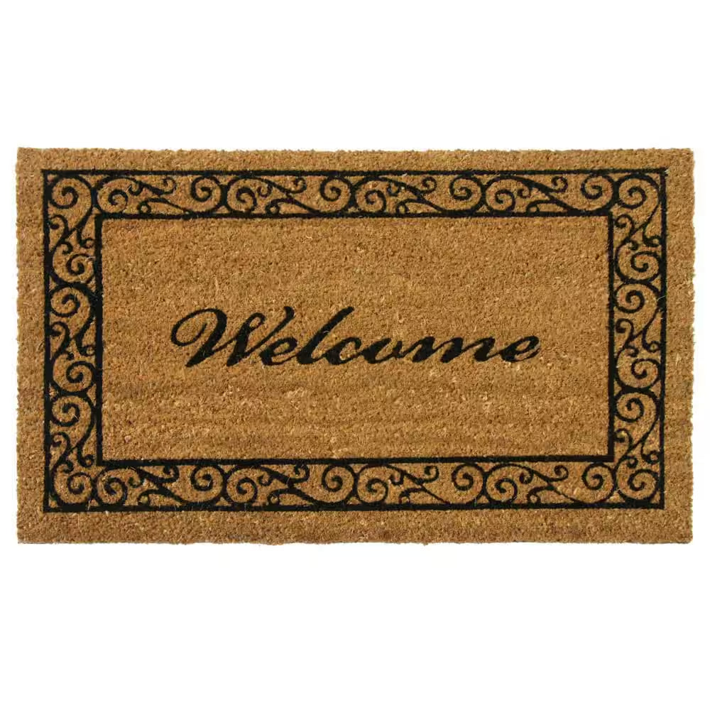 Estate Style 18 In. X 30 In. Welcome Door Mat
