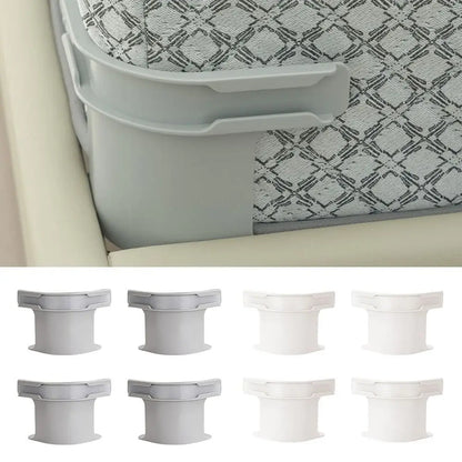 Adjustable Bed Sheet Clips - Set of 4 Non-Slip Grippers for Secure Sheet Management