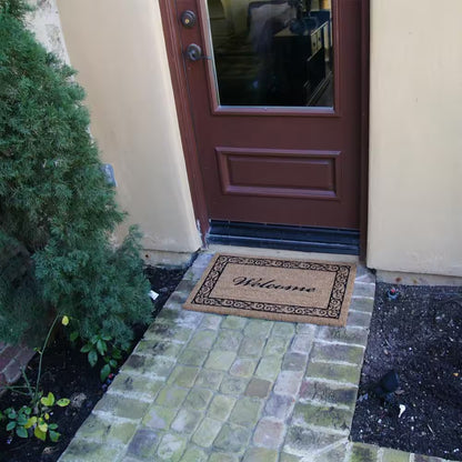 Estate Style 18 In. X 30 In. Welcome Door Mat