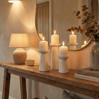 Candora - Wood Candle Holder