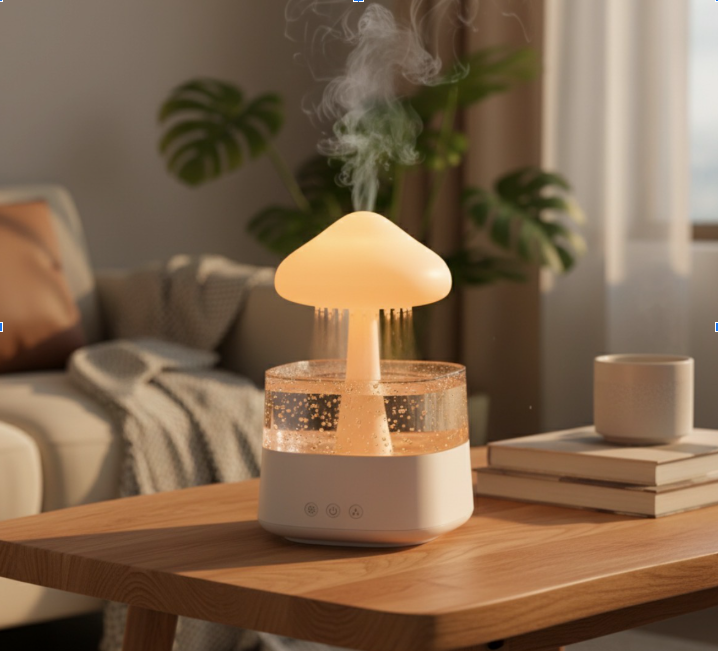Cloud Humidifier with LED Light - 7 Colors | Cloudora
