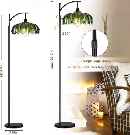 Gold Floor Lamp for Living Room,Bedroom,S