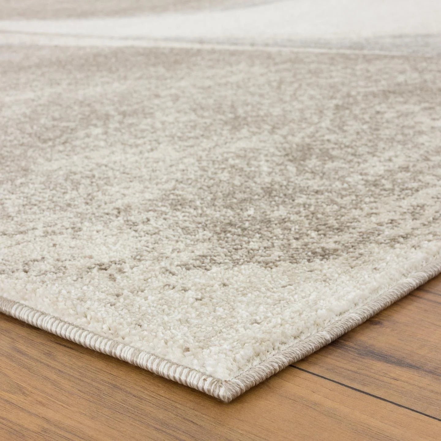 Tower Hill Modern Abstract Area Rug Beige 5X7 Carpet