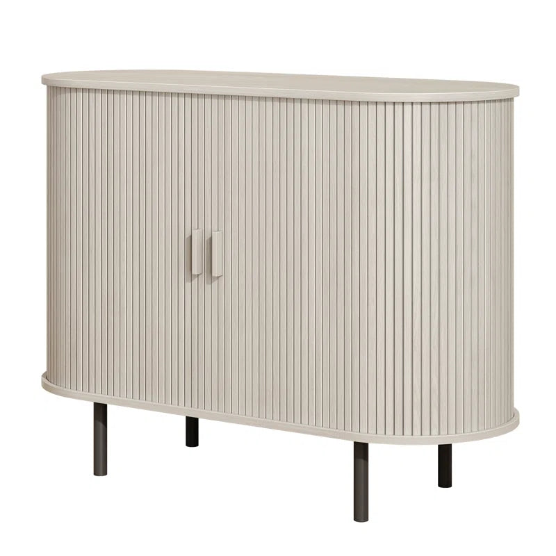 40'' Sideboard Storage Cabinet with Doors and Shelves - Credenza Storage Cabinet for Office, Bedroom Storage Cabinet, Hallway Storage Cabinet, Console Storage Cabinet