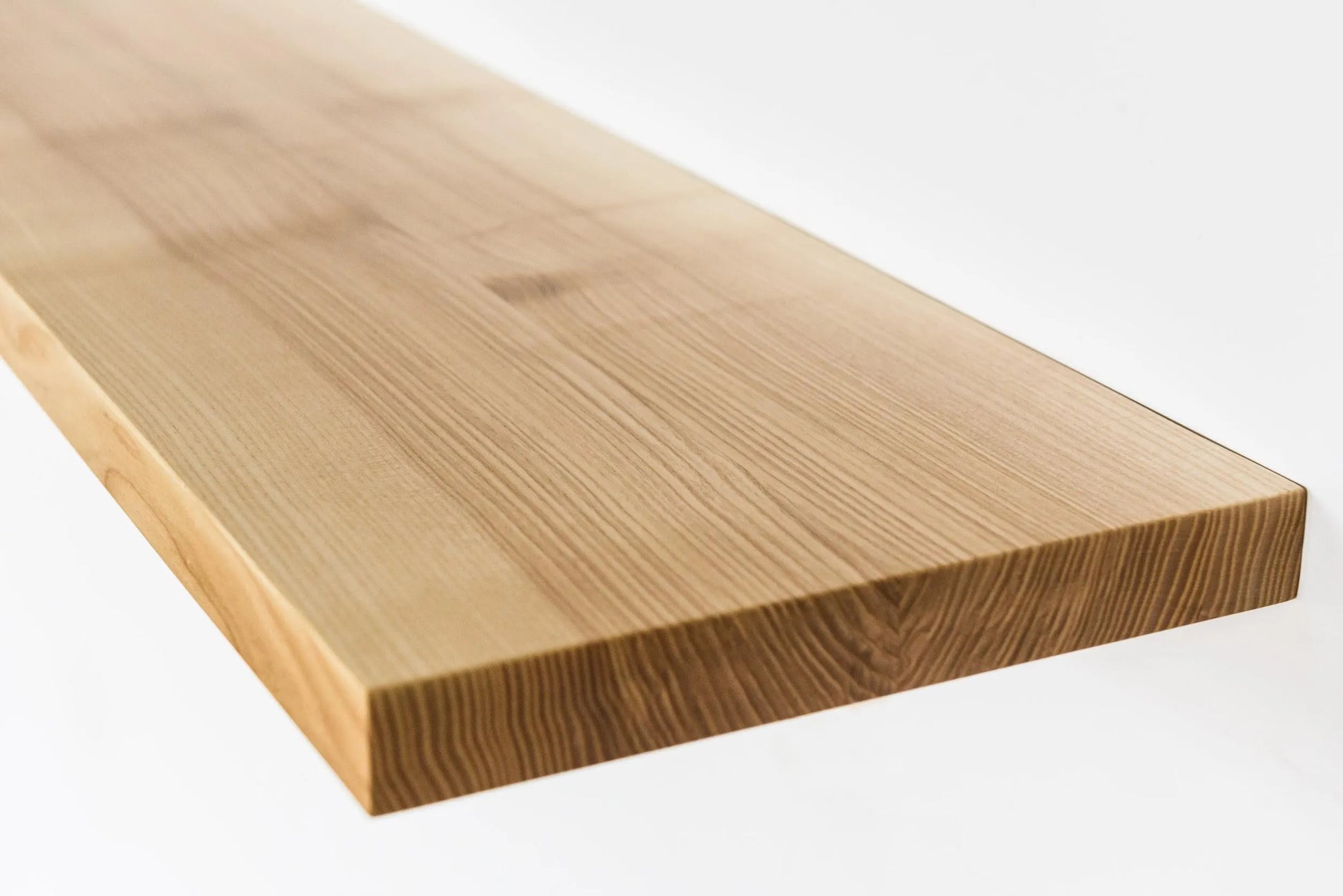 Ash Floating Shelf | Custom Wood Wall Shelf