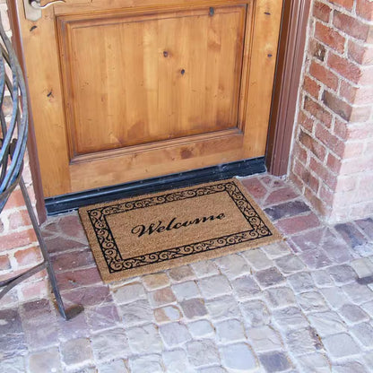 Estate Style 18 In. X 30 In. Welcome Door Mat